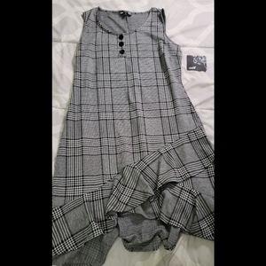Gray Plaid dress 39